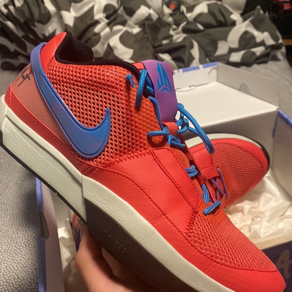 Ja morant 1s in ember glow colour way size 11.5 - Picture 5 of 5